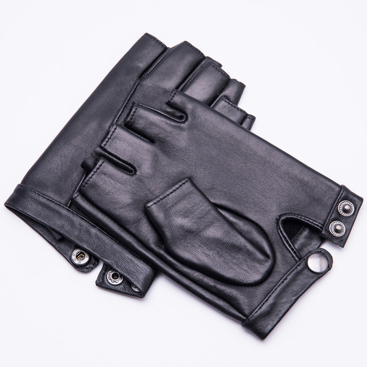 YISEVEN Mens Classic Leather Fingerless Driving Gloves freeshipping ...